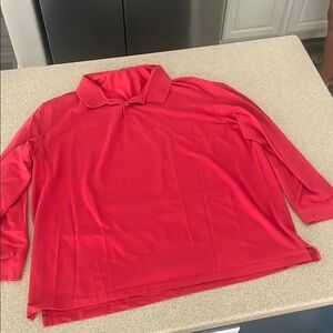 .Polo by Ralph Lauren Stretch Cotton Red Shirt Size 3X